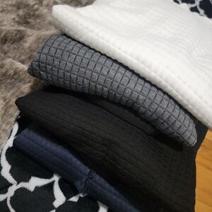 4 Quilted Hoodies Hoodies